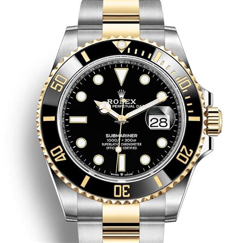 rolex submariner gold silver black 1987|rolex submariner list price.